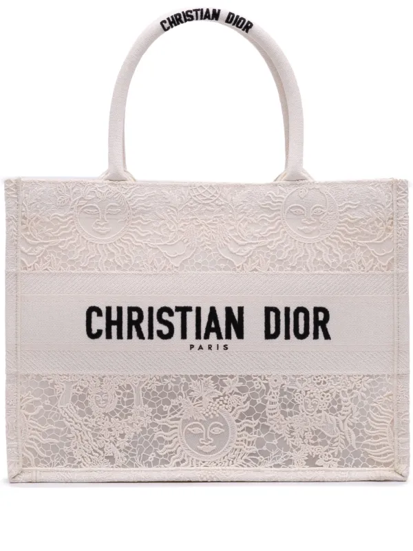 Christian Dior Pre-Owned 2023 Medium Canvas D Lace Sun