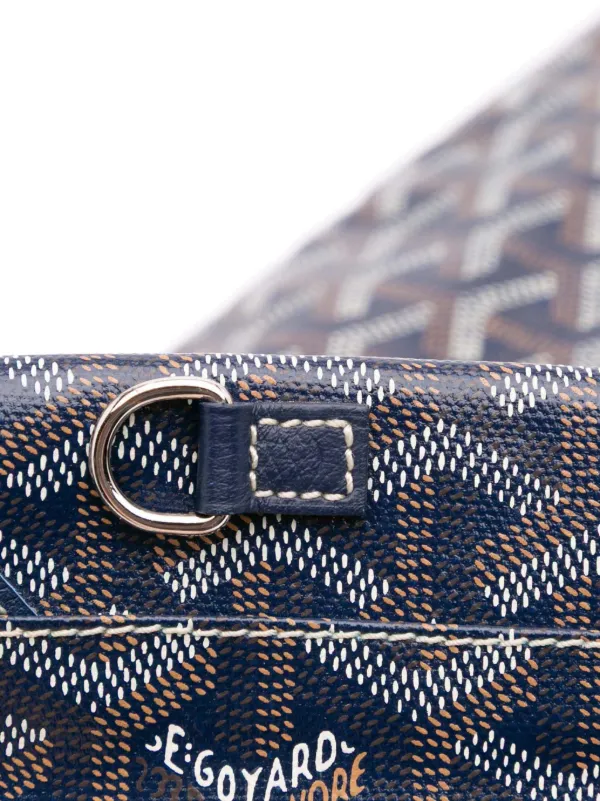 Goyard Pre-Owned 2018 Goyardine Saint Louis PM Tote Bag Blue