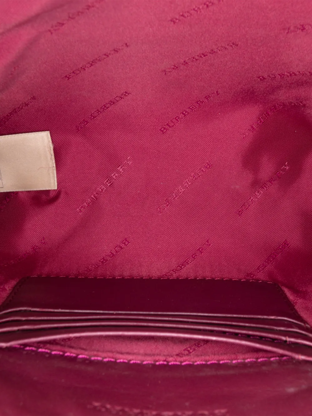 Pre-owned Burberry 2000-2017 Suede Peyton Fringe Crossbody Bag In Red