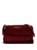 Burberry Pre-Owned 2000-2017 Suede Peyton Fringe crossbody bag - Red
