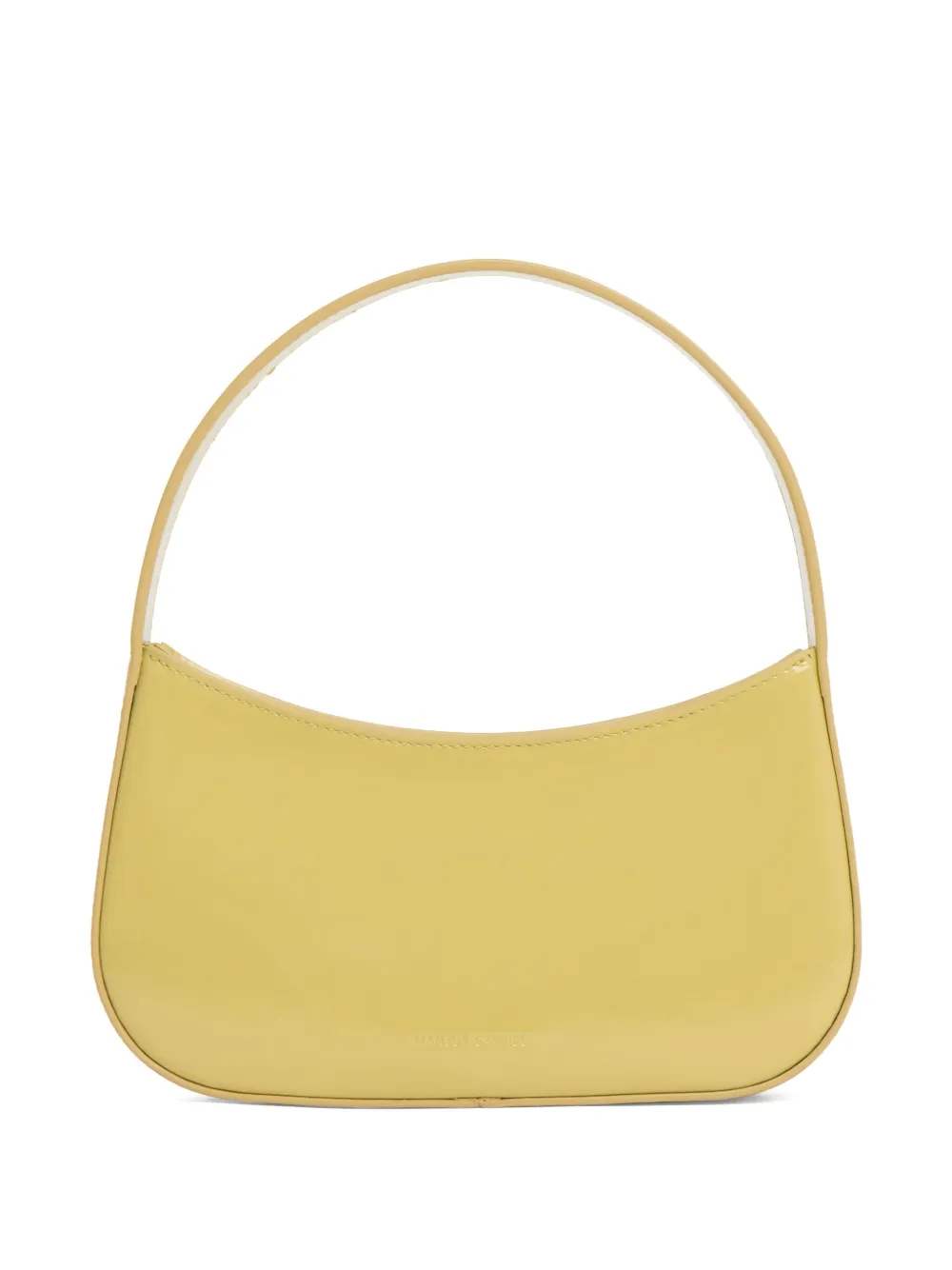 Mansur Gavriel curved leather shoulder bag | Yellow | Image 1