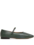 Mansur Gavriel square-toe ballet flats - Green