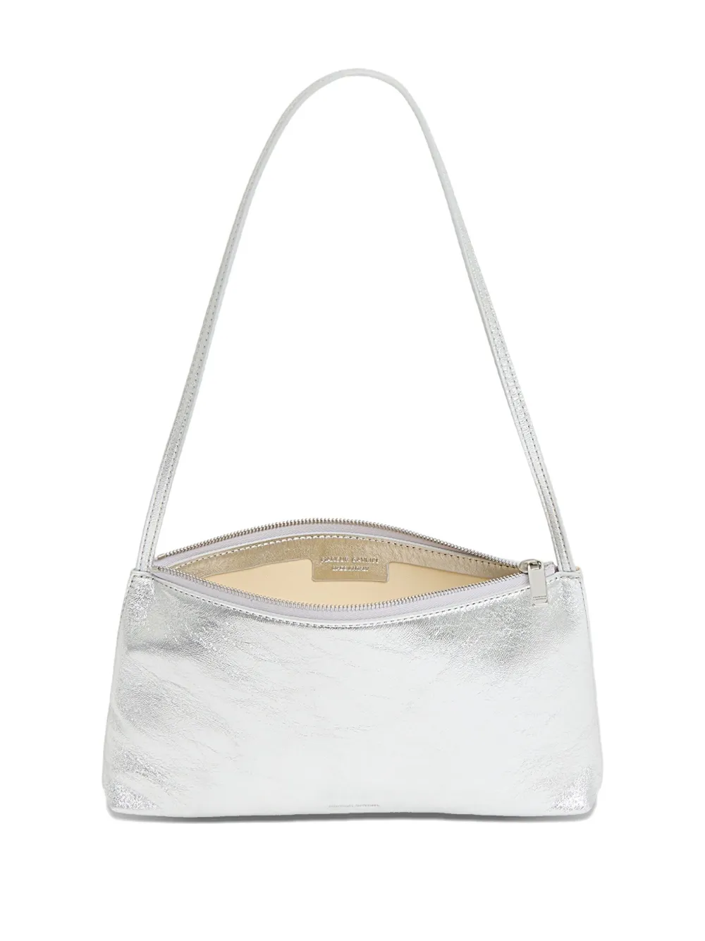 Mansur Gavriel Gaia schoudertas met metallic-effect Zilver