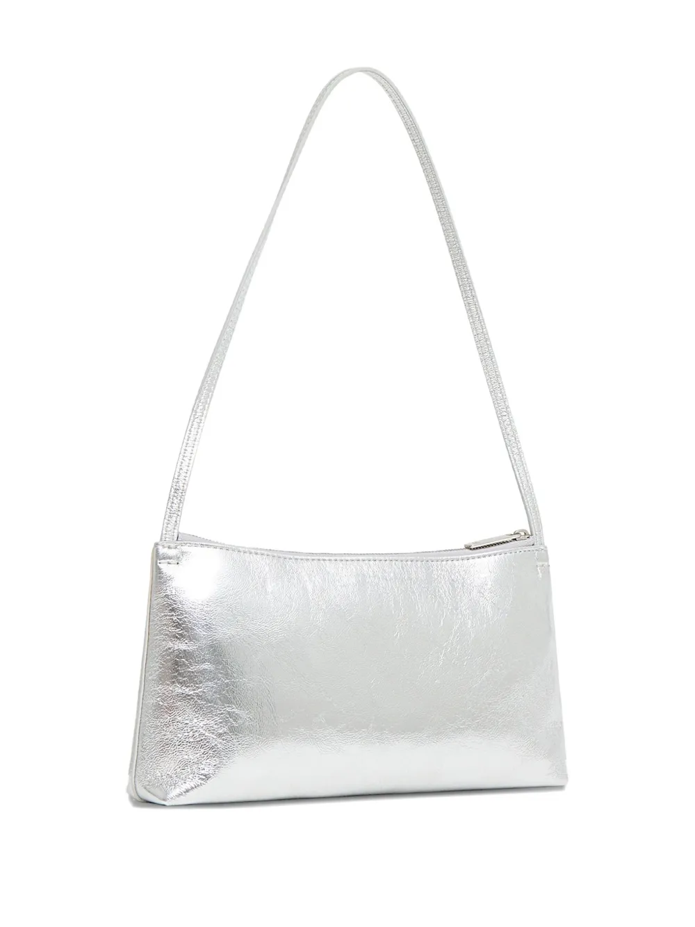 Mansur Gavriel Gaia schoudertas met metallic-effect - Zilver
