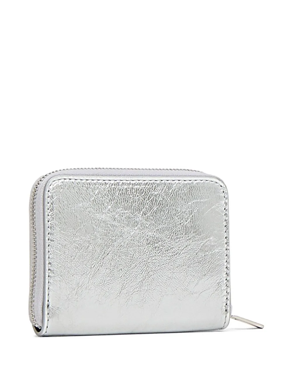 Mansur Gavriel Portemonnee met logo - Zilver