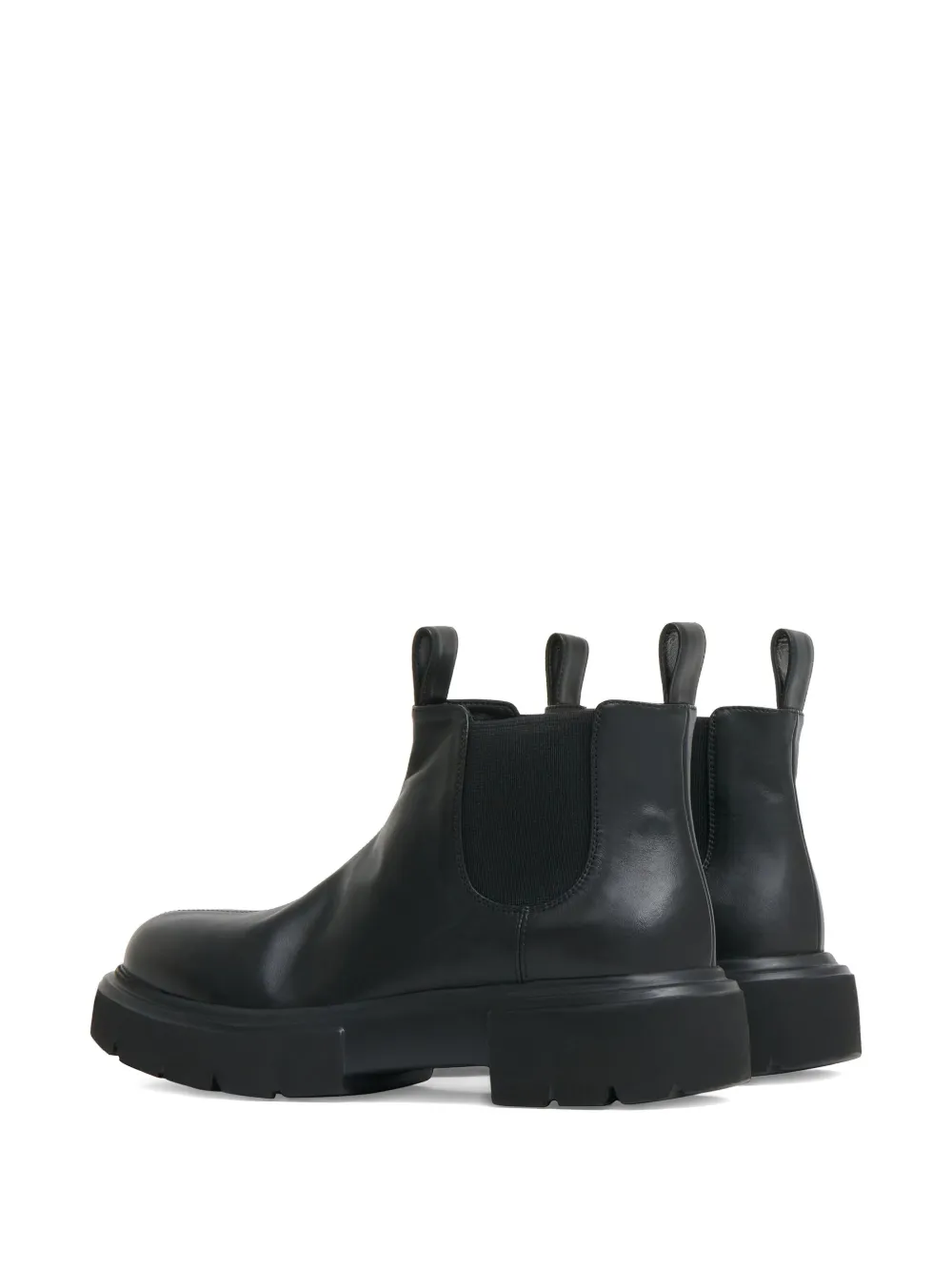 Mansur Gavriel Camilla Leather Chelsea Boots In Black