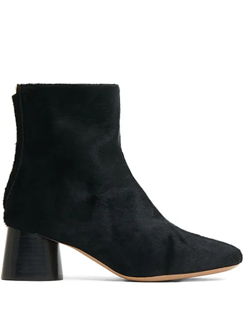 Mansur Gavriel 55mm suede block-heel boots