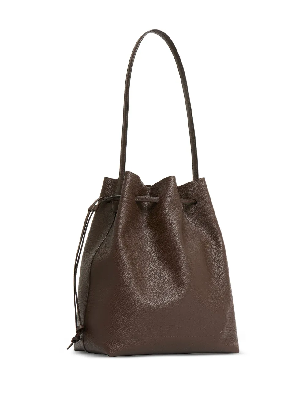 Mansur Gavriel logo-print leather bucket bag | Image 2