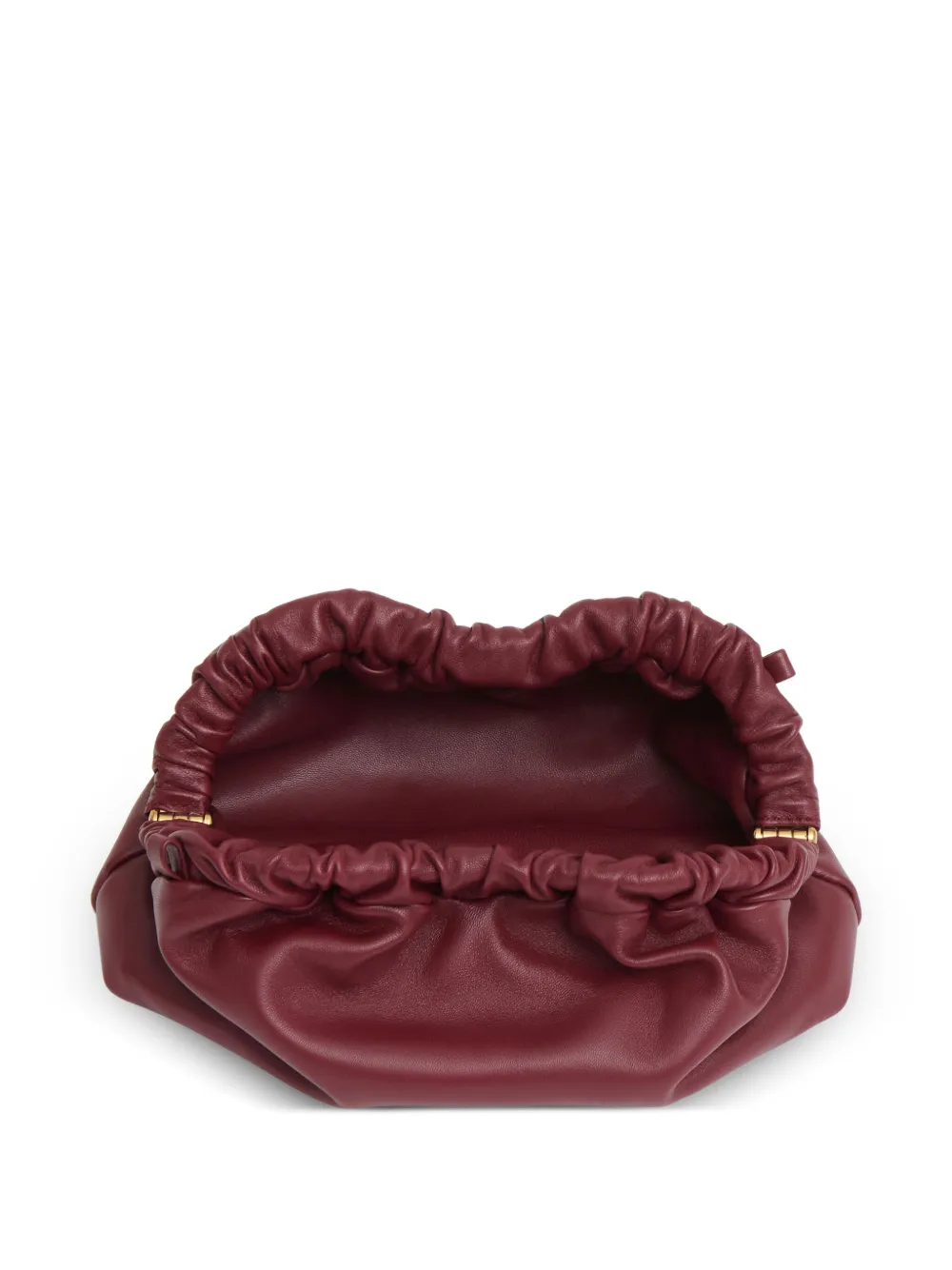 Mansur Gavriel Oversized Cloud Clutch In Red