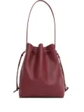 Mansur Gavriel Cabas drawstring bucket bag - Red
