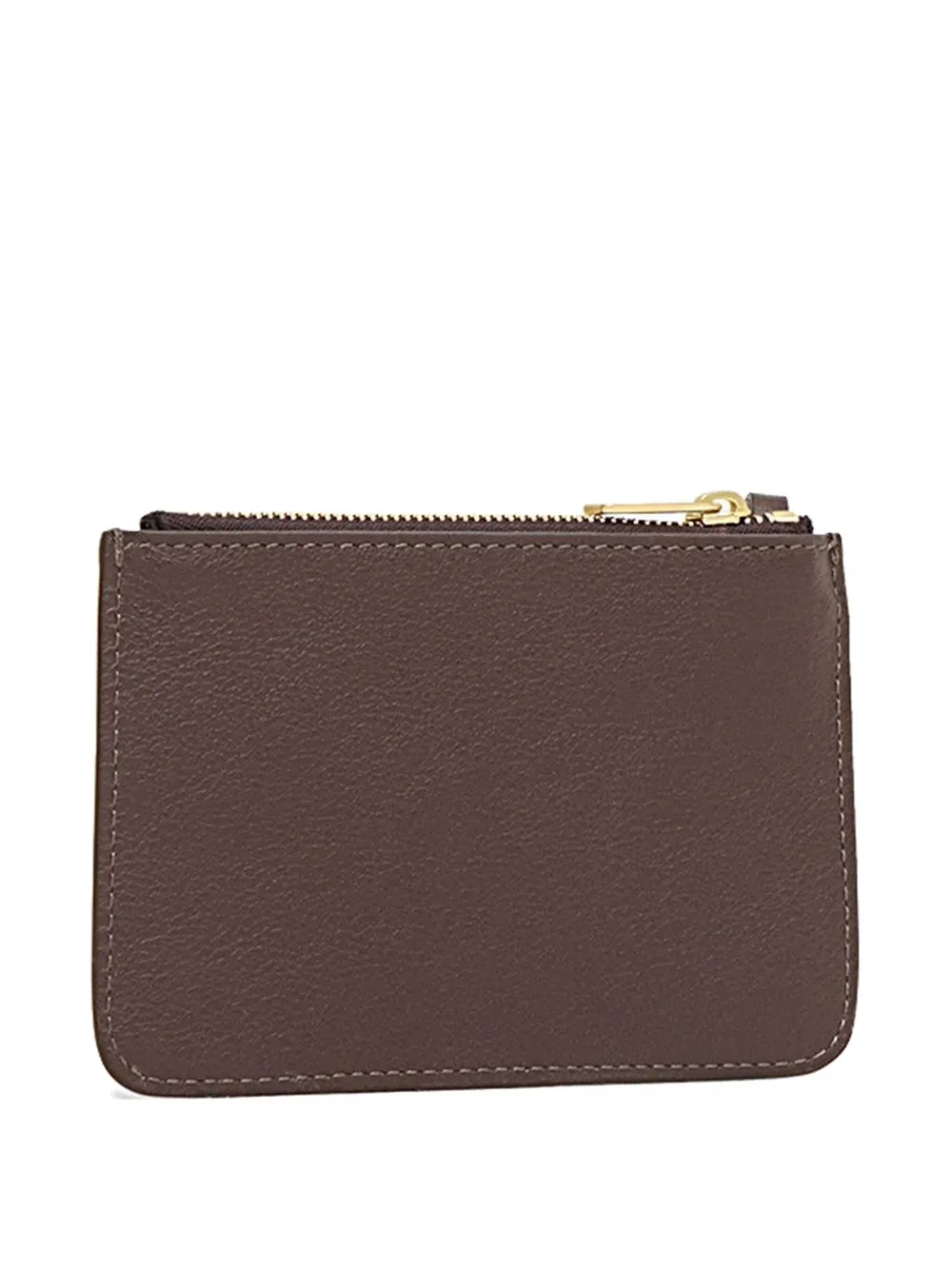 Mansur Gavriel Leren portemonnee met ringdetail - Bruin