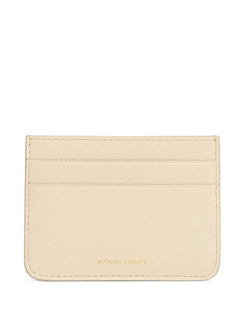 Mansur Gavriel レザーカードケース - ニュートラル Mansur Gavriel レザーカードケース - ニュートラル