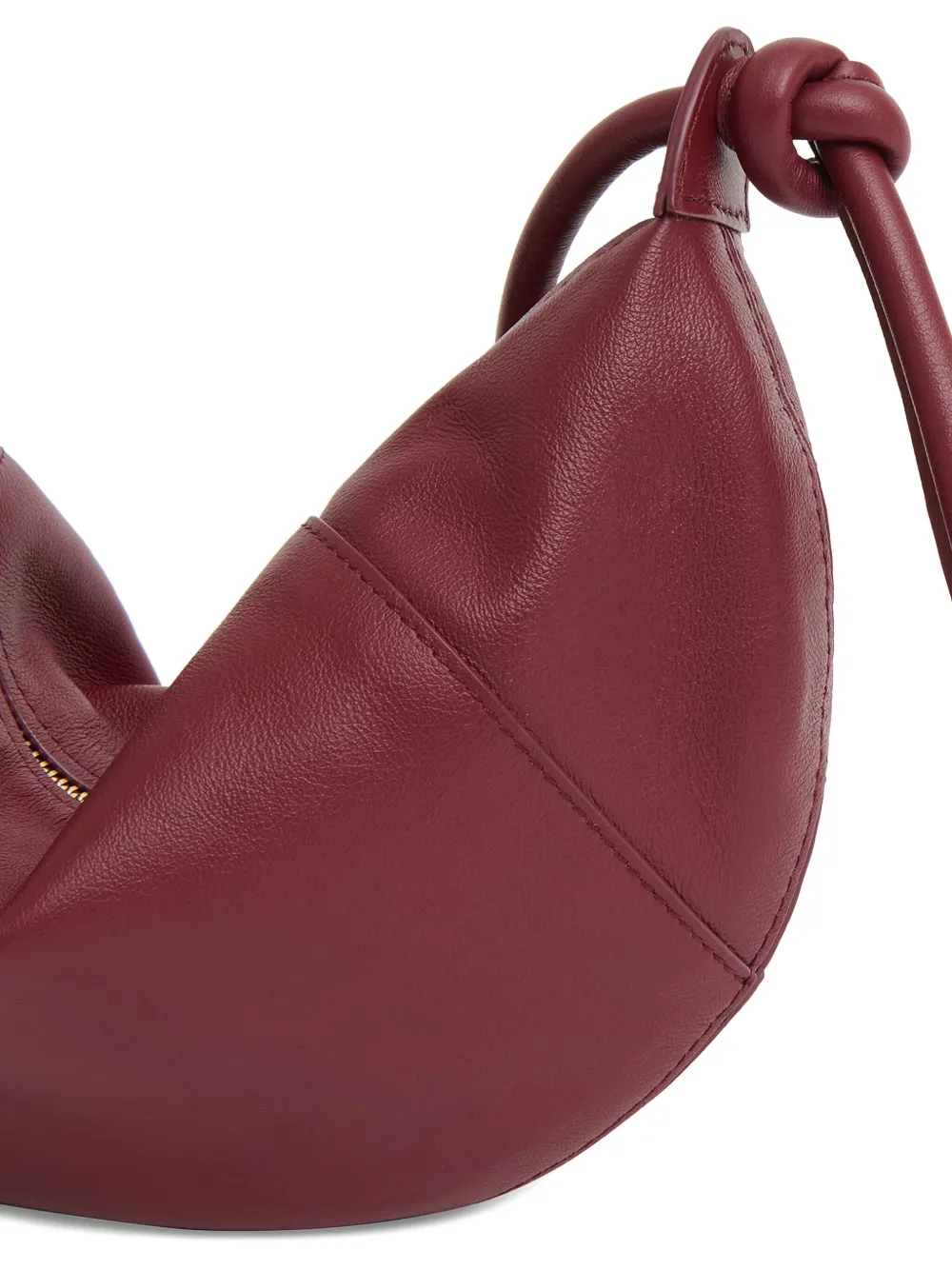 Mansur Gavriel Fortuna kleine leren crossbodytas Rood