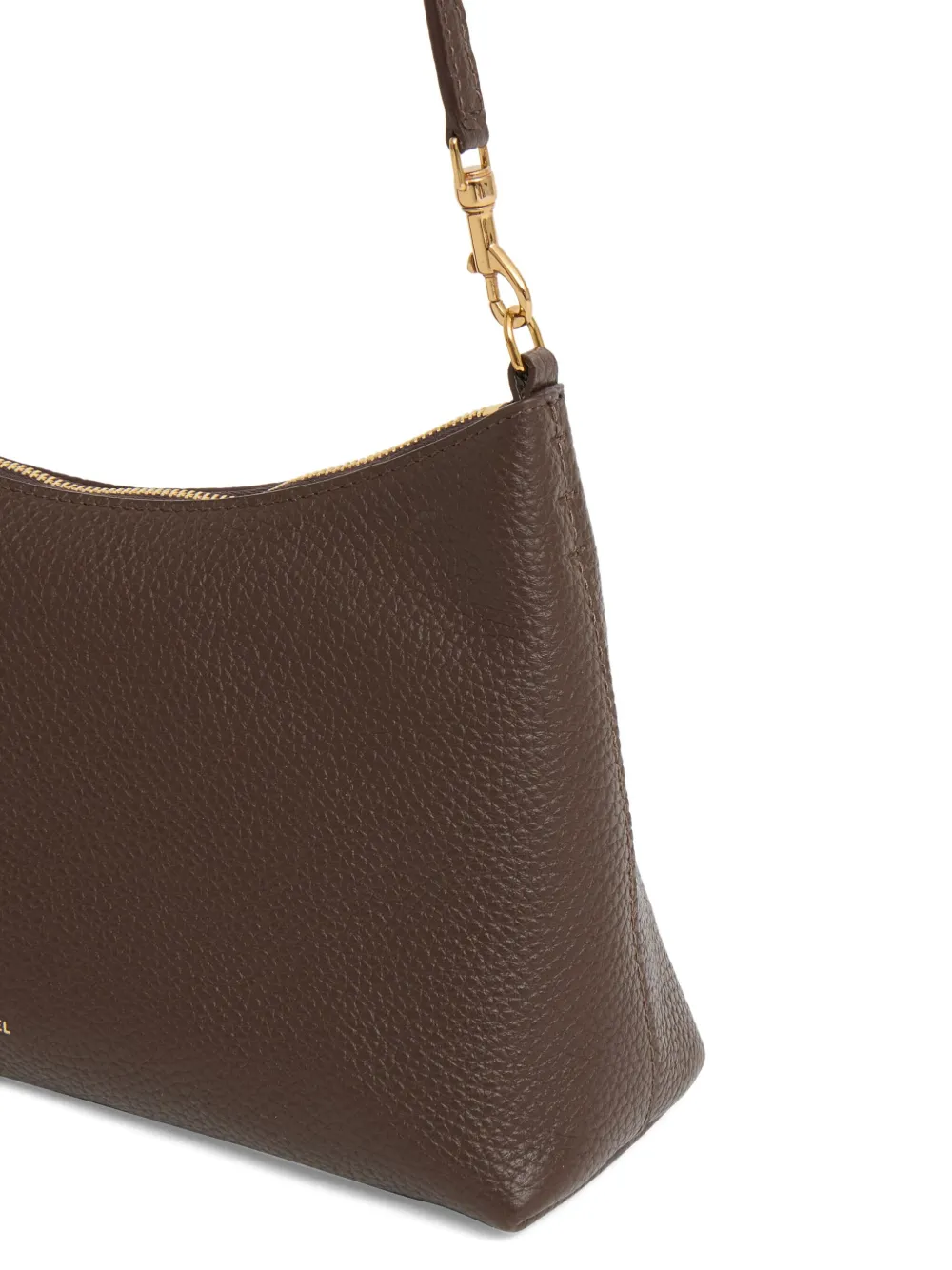 Mansur Gavriel Rhea Zip-fastening Shoulder Bag In Brown