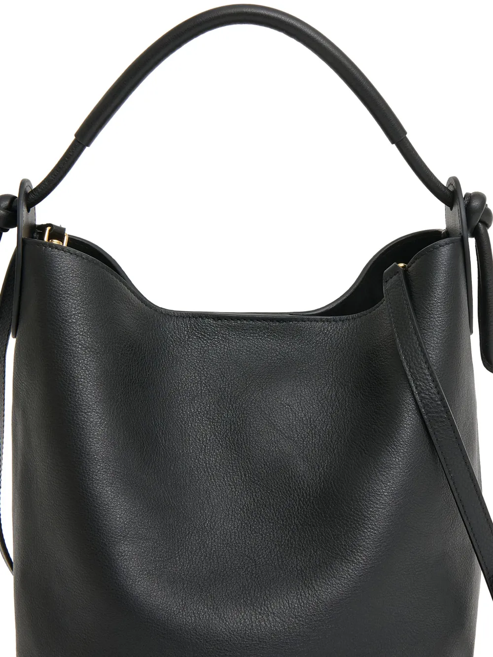 Mansur Gavriel Bucket-tas met geknoopt bandje Zwart