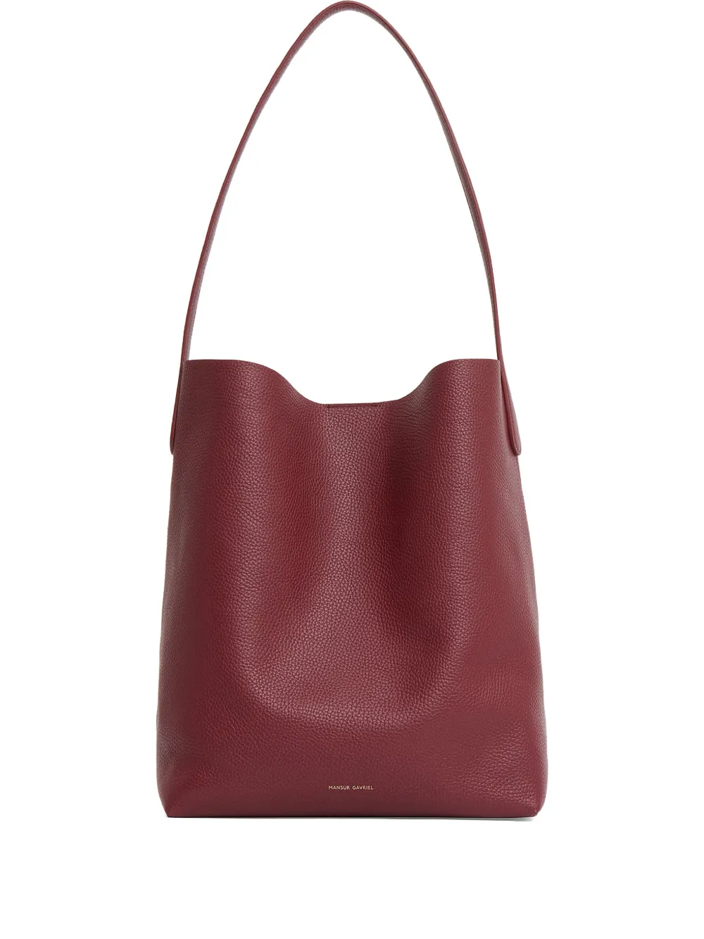 Mansur Gavriel Everyday Cabas leather tote bag | Red | Image 1
