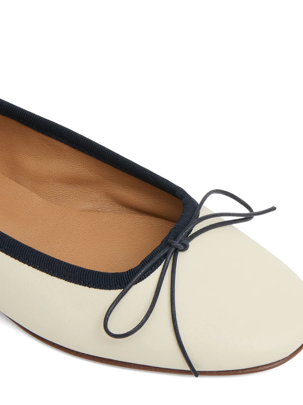 Mansur Gavriel Dance Ballerina Flats In Animal Print