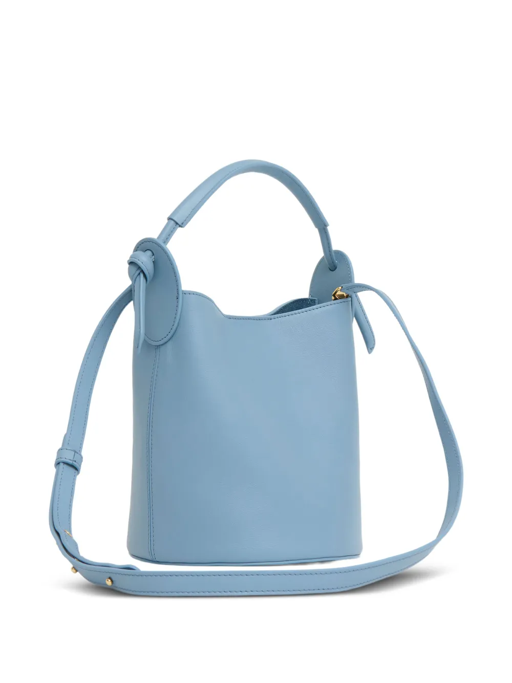 Mansur Gavriel Mini Fortuna Bucket Bag In Blue