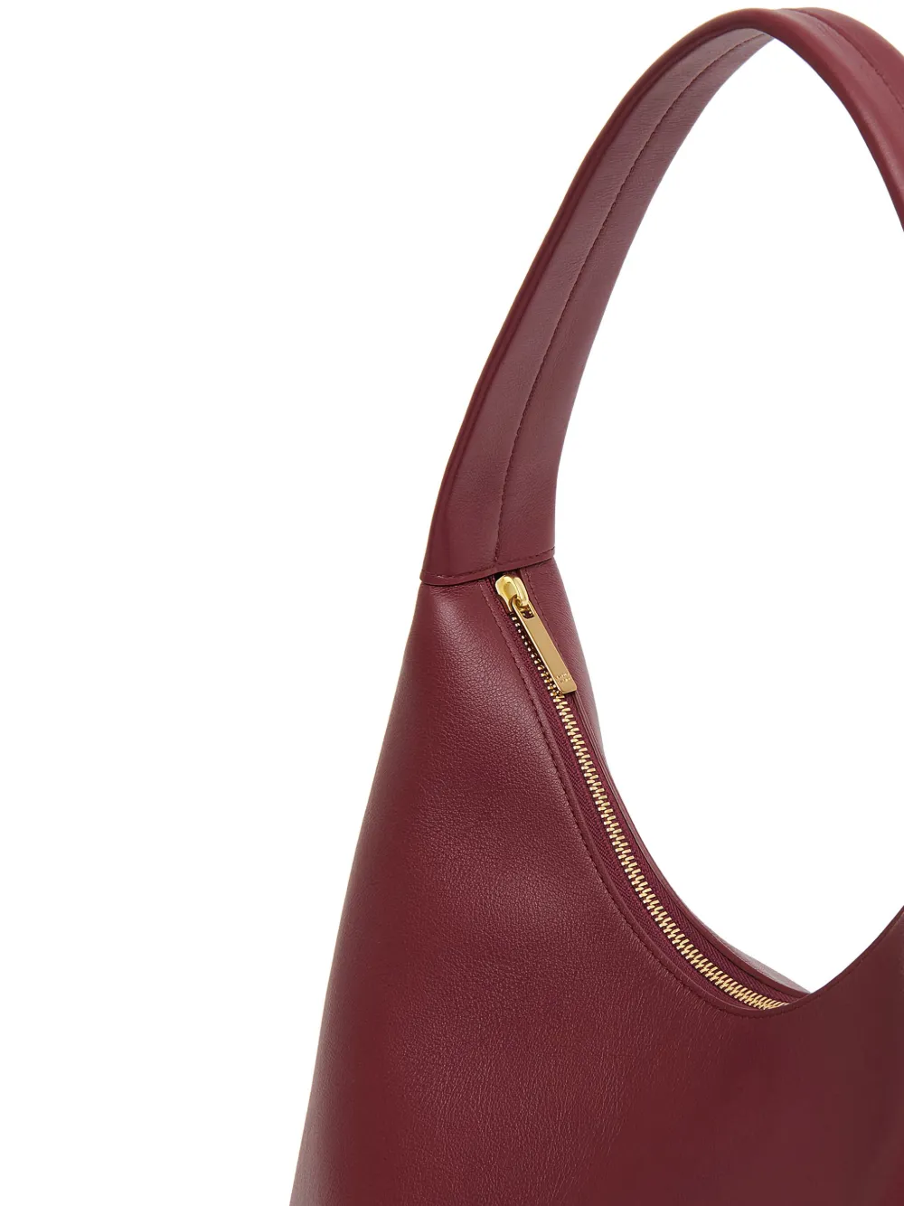 Mansur Gavriel Candy Suede Shoulder Bag In Red