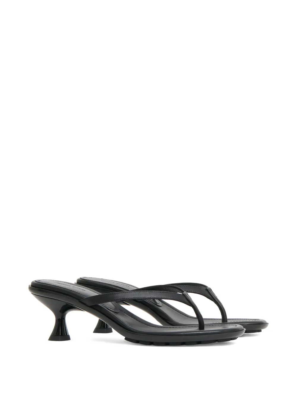 Mansur Gavriel thong leather sandals | Heeled Sandals | Image 2