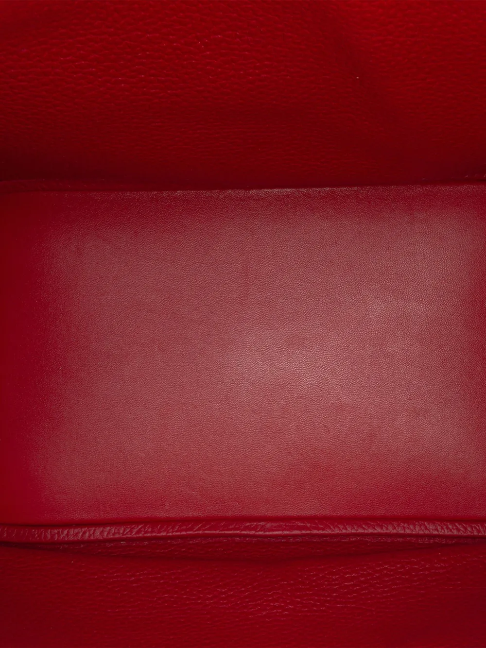 Pre-owned Hermes 2014 Clemence Lindy 34 Satchel In Red