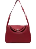 Hermès Pre-Owned 2014 Clemence Lindy 34 satchel - Red
