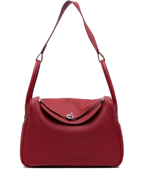Hermès Pre-Owned 2014 Clemence Lindy 34 satchel