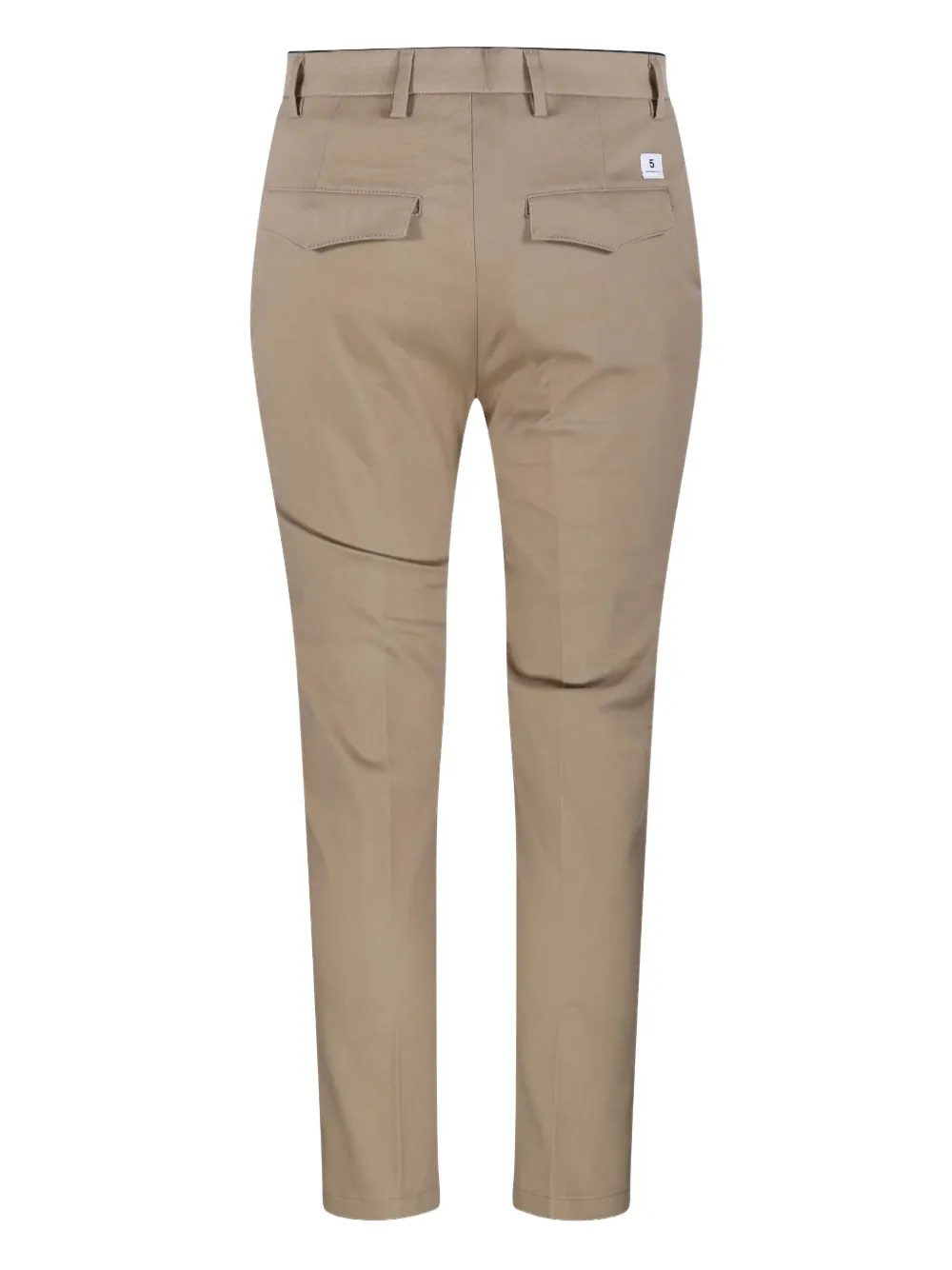 Department 5 Broek met paspelzakken aan de voorkant Beige