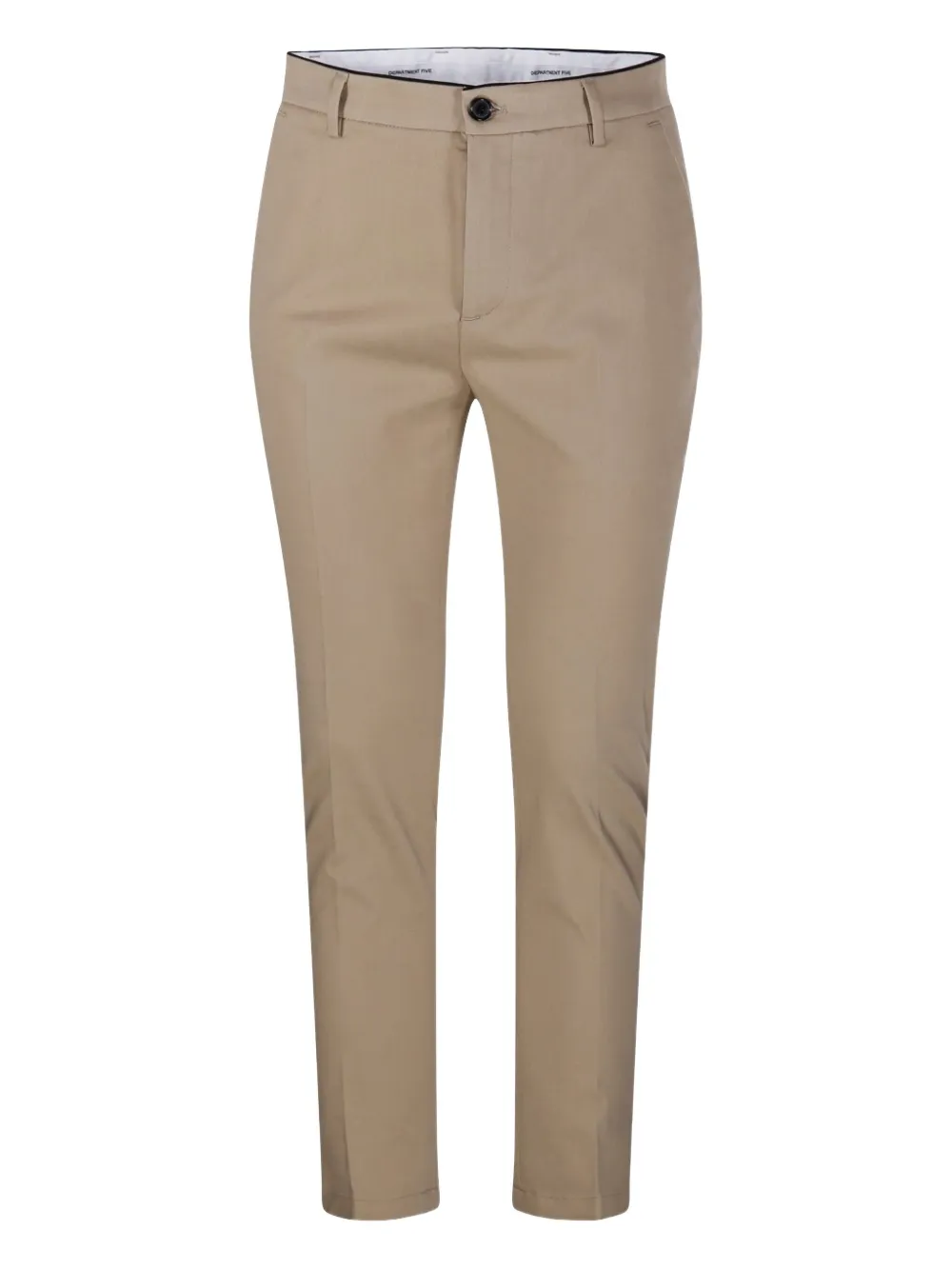 Department 5 Broek met paspelzakken aan de voorkant Beige