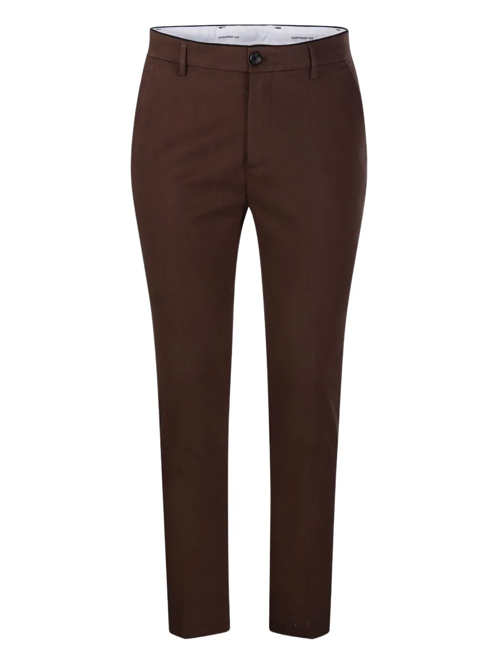 Department 5 Broek met paspelzak aan de voorkant Bruin
