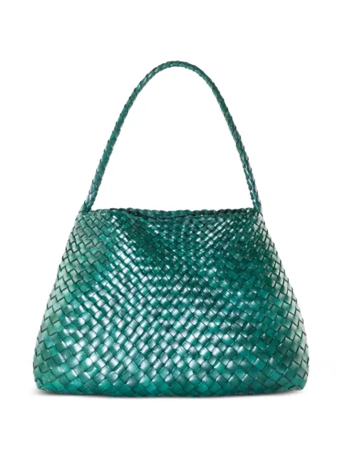 DRAGON DIFFUSION woven leather shoulder bag