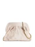 Roberto Festa gathered-effect chain-strap clutch bag - Neutrals