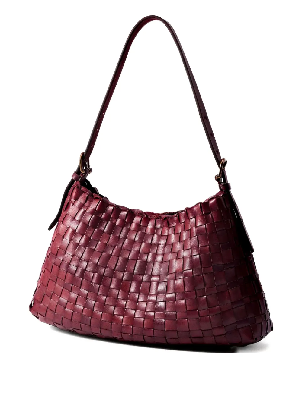DRAGON DIFFUSION Salvage woven shoulder bag - Rood