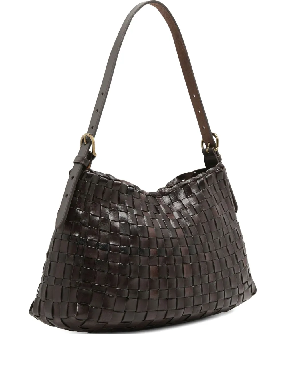 Dragon Diffusion Salvage Shoulder Bag In Brown