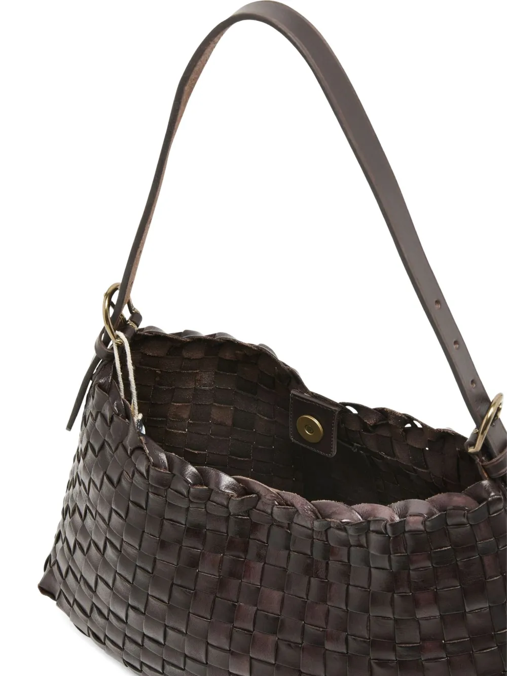 Dragon Diffusion Salvage Shoulder Bag In Brown