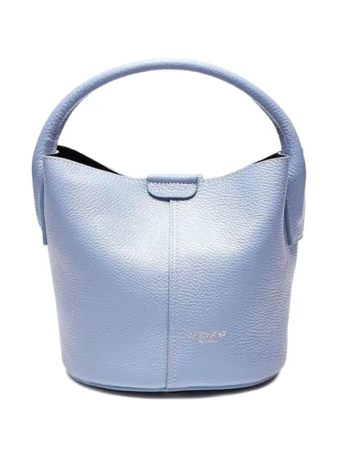 avenue 67 bucket-shape leather mini bag