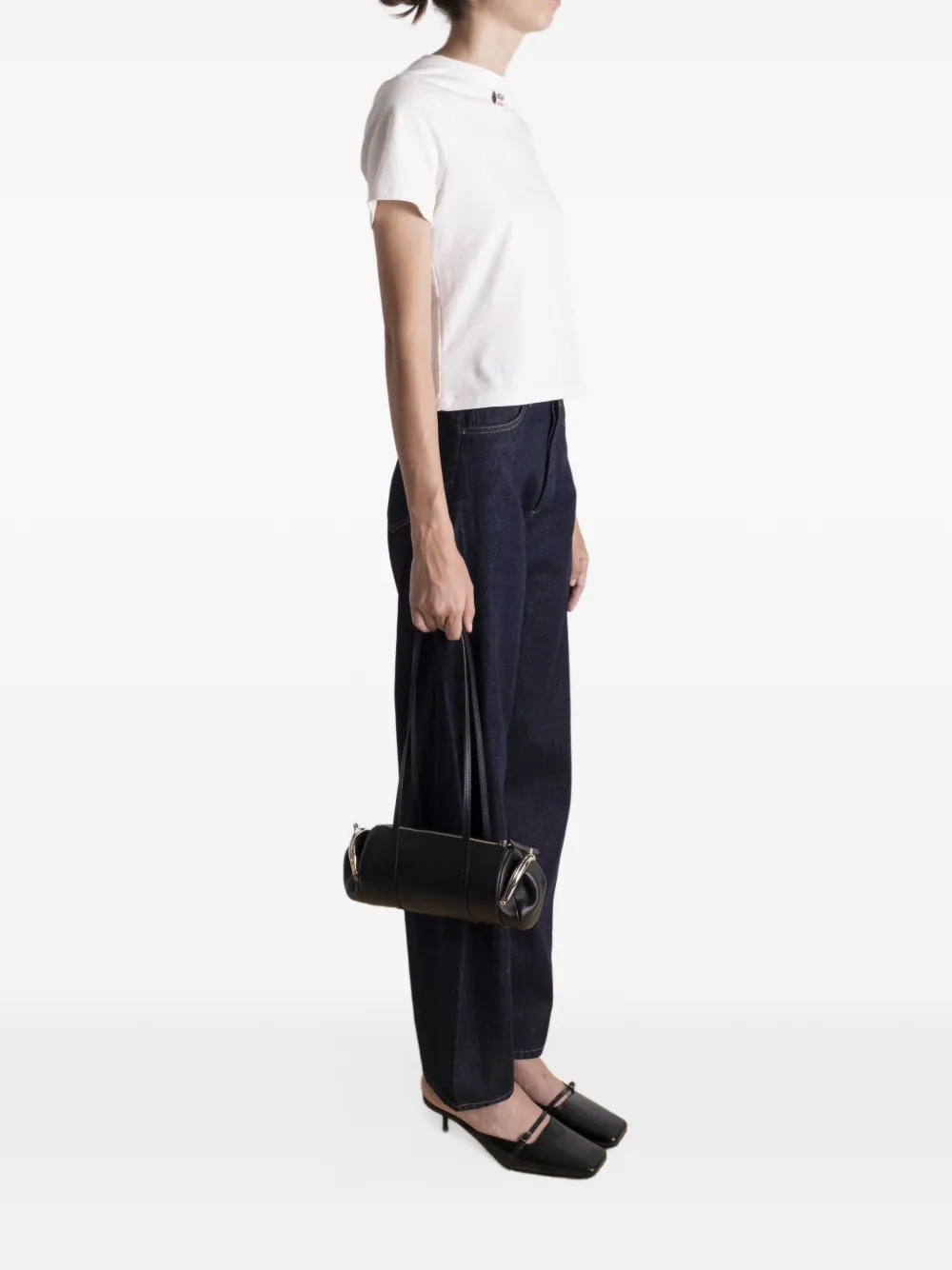 AGOLDE Jeans met gewelfde pijpen Blauw