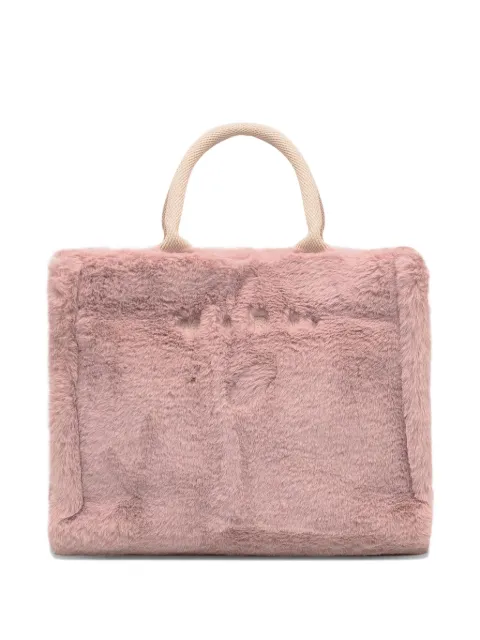 Marni faux-fur tote bag