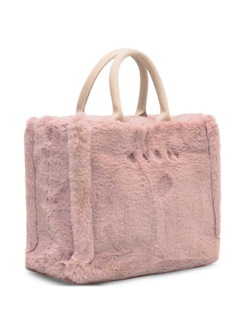 Marni Shopper van imitatiebont Roze