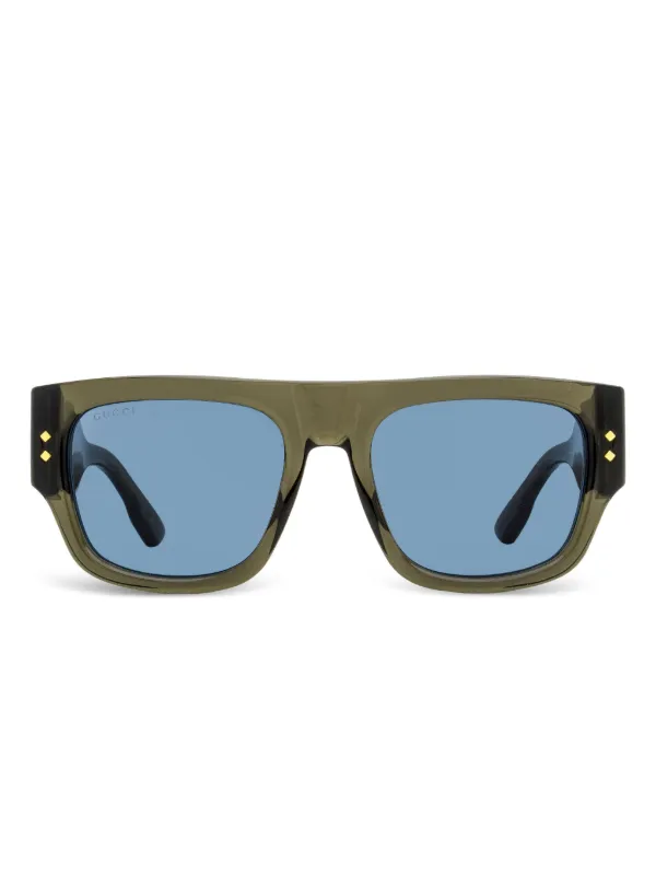 Gucci Eyewear GG1262 rectangular-frame Sunglasses Grey