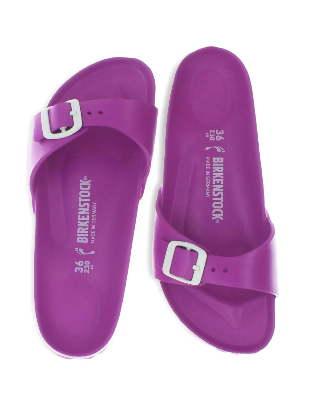 Birkenstock Madrid "Purple" slides