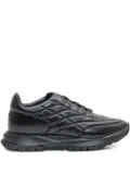 Givenchy quilted-pattern leather sneakers - Black