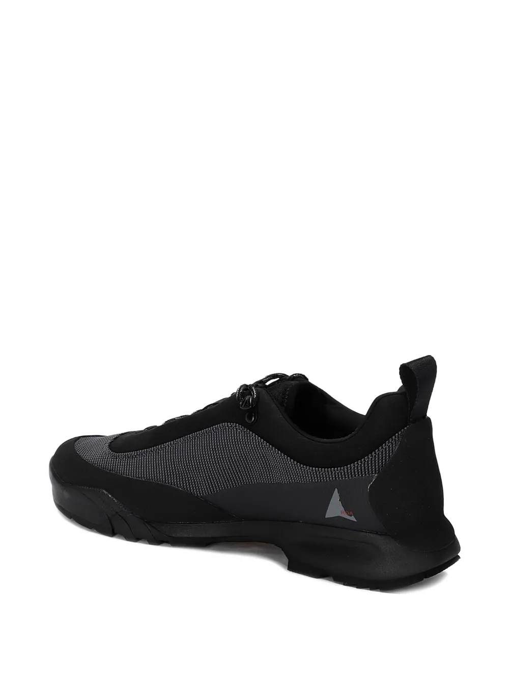 ROA Cingino embroidered-logo sneakers Black