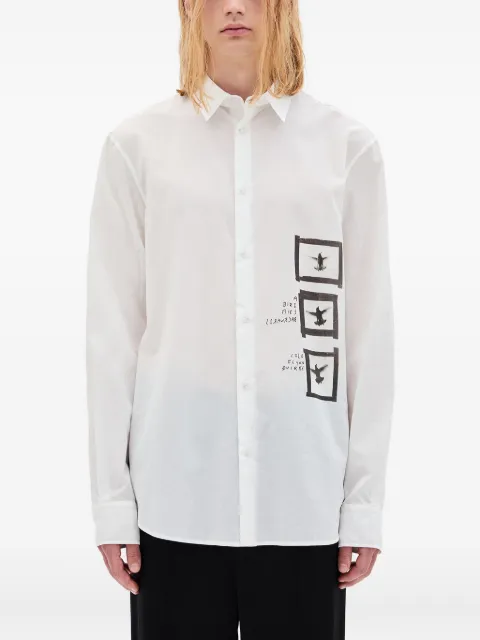 Ann Demeulemeester Doves シャツ