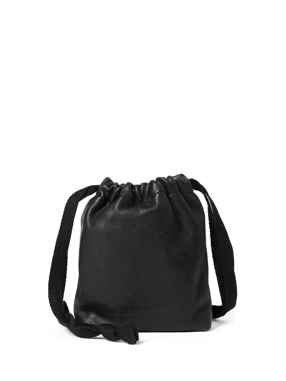 Ann Demeulemeester small Gael grained leather cross body bag | Black | Image 1