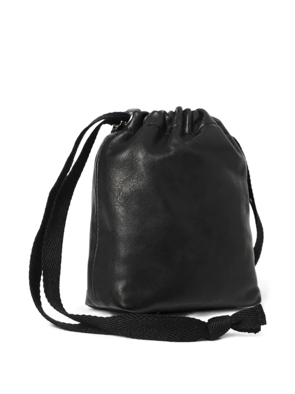 ANN DEMEULEMEESTER　ショルダーバッグ　レザー　黒　トートバッグ Ann Demeulemeester Gael レザーショルダーバッグ S | ブラック