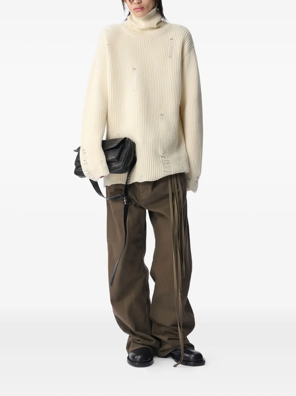 Ann Demeulemeester Polly 5 Pocket jeans - Bruin
