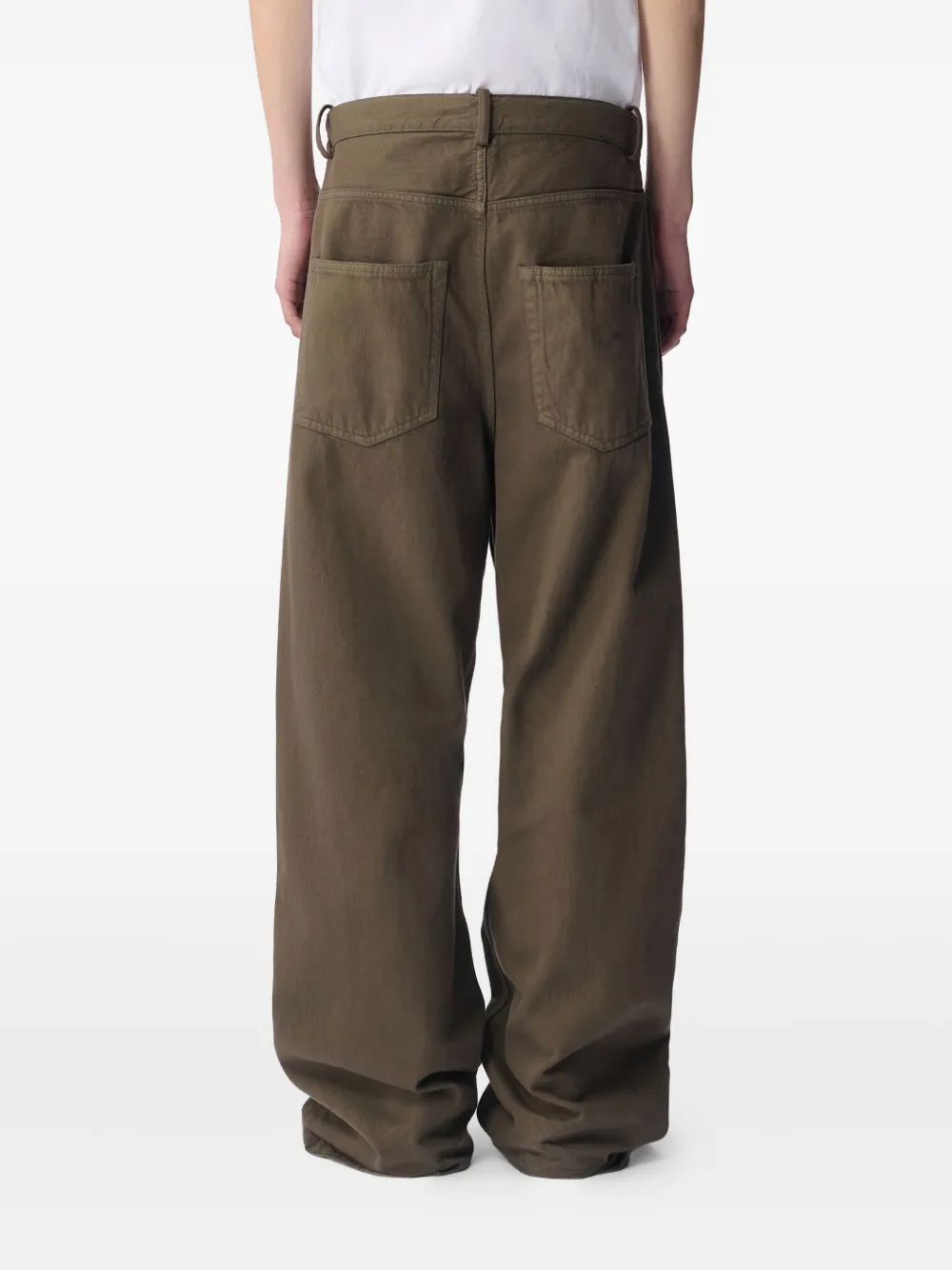 Ann Demeulemeester Polly 5 ポケット ジーンズ | ブラウン | FARFETCH JP