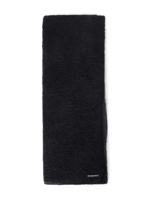 Ann Demeulemeester Tuva knitted scarf