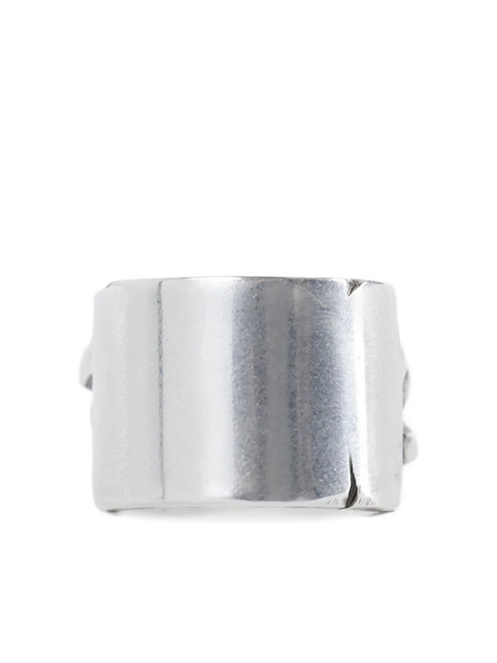 Ann Demeulemeester Ire Quote Chain Bracelet In Silver